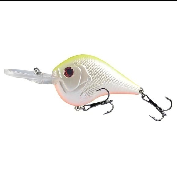 5pc Multicolored Crankbait Freshwater Fishing Lure Plastic Bait Tackle Hooks - Picture 8 of 10